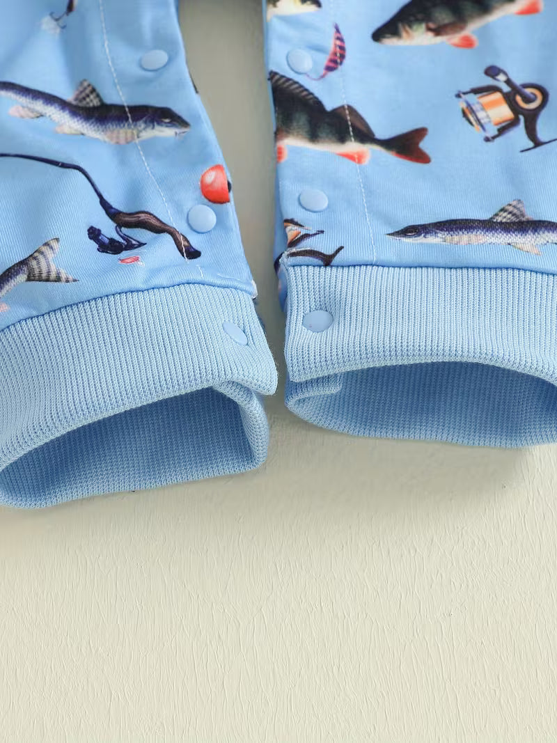 Soft Long Sleeved Fishing Romper