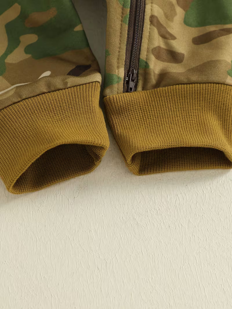 Camo Cutie: Camouflage Army Jumpsuit