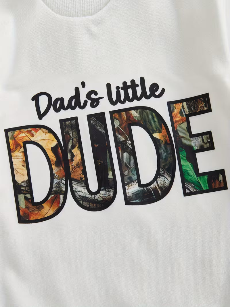 Adorable 2 PC Camouflage Hunting Outfit