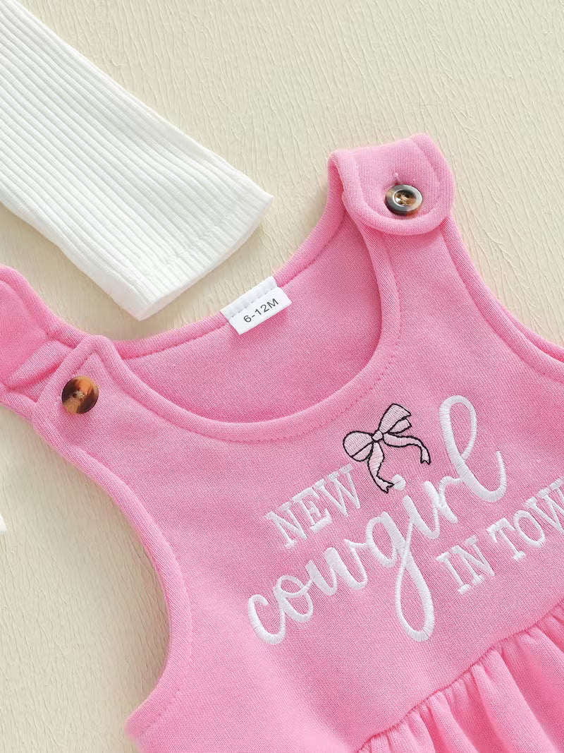 Charming Embroidered Romper Dress 2 Colors