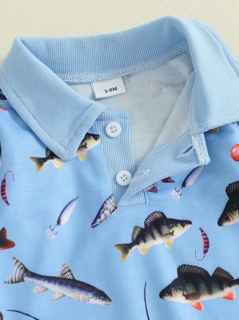 Soft Long Sleeved Fishing Romper