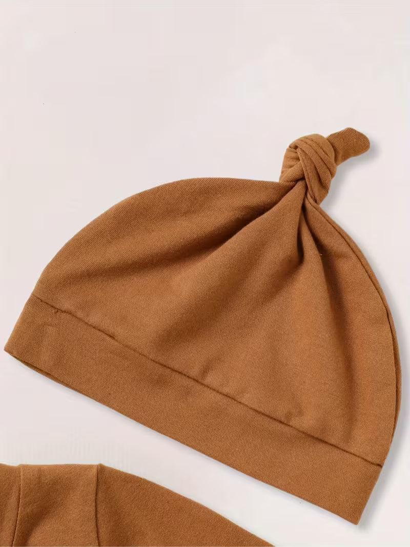 Adorable 2 PC Embroidered Deer Onepiece