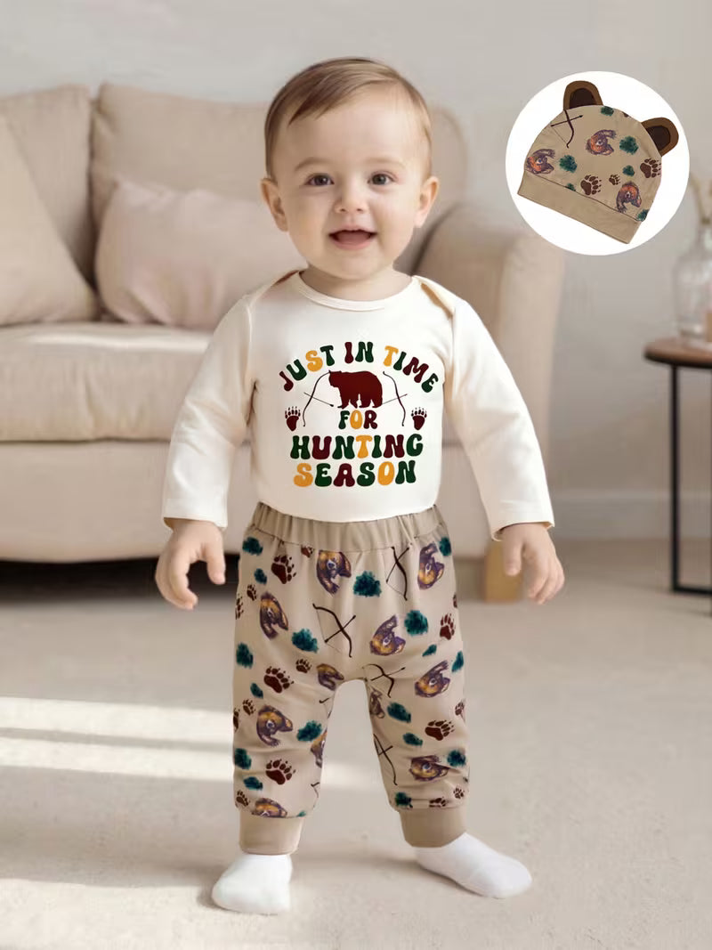 Cozy 3PC  Bear Hunting Outfit