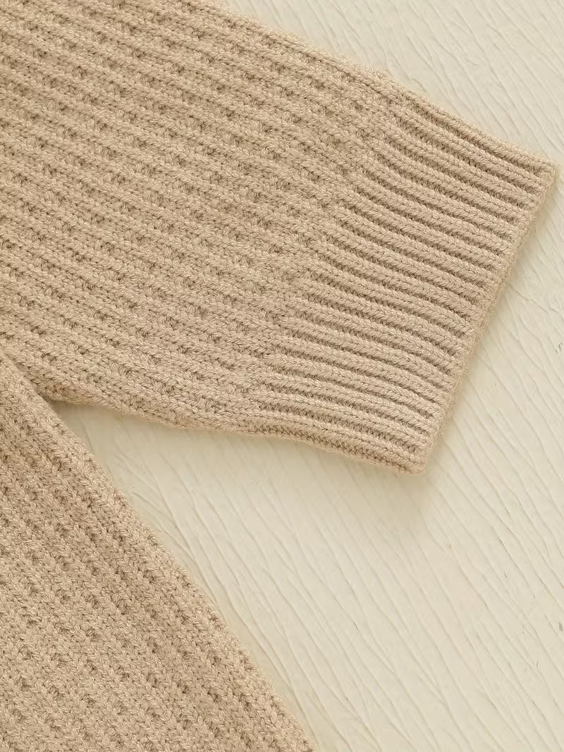 Vintage-Inspired Knitted Romper