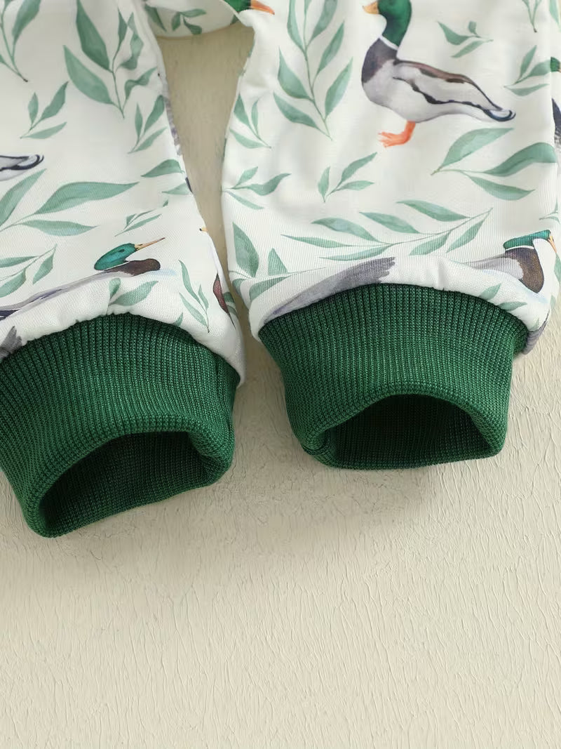 Cozy 2PC Green Duck Outfit