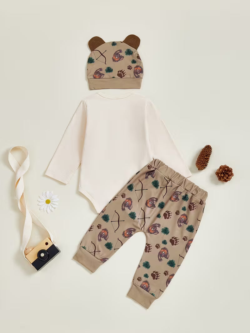 Cozy 3PC  Bear Hunting Outfit