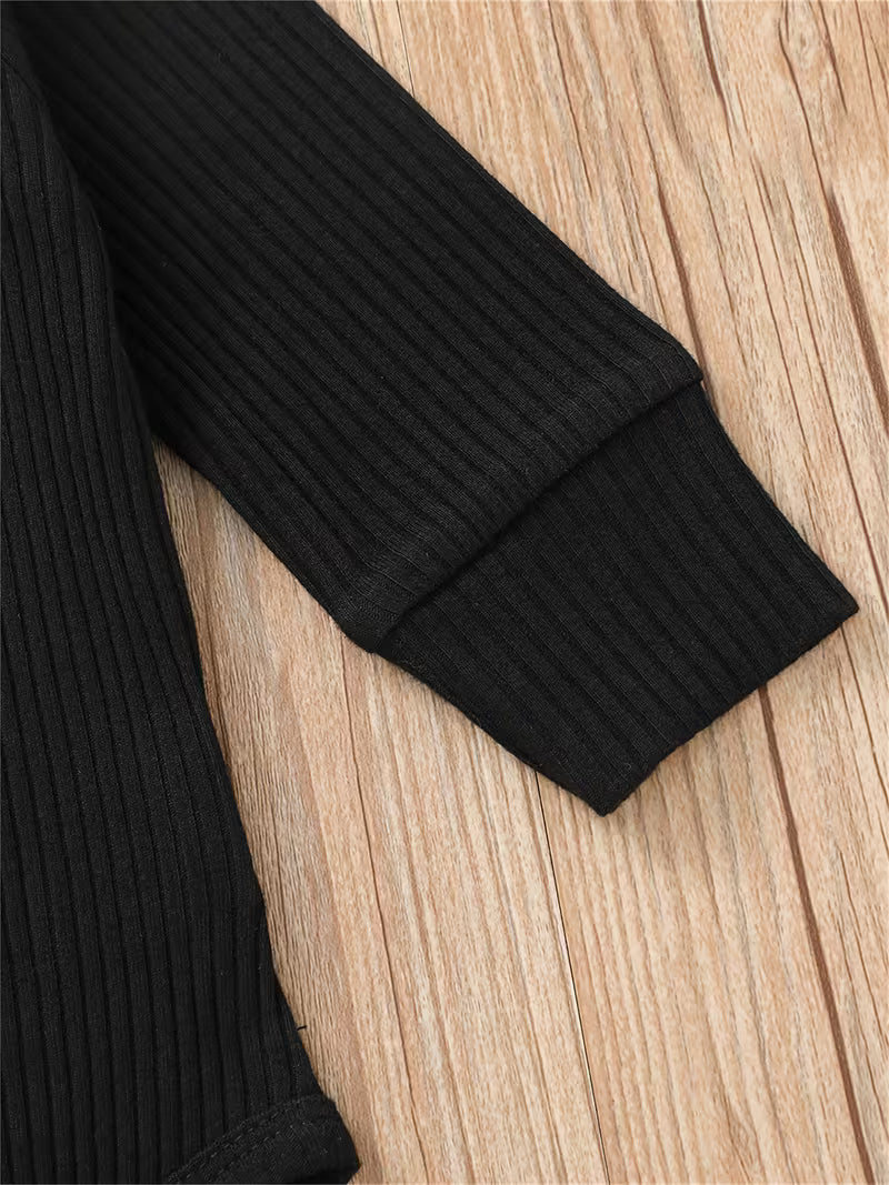 2 Pack Long Sleeve Ribbed Onsies