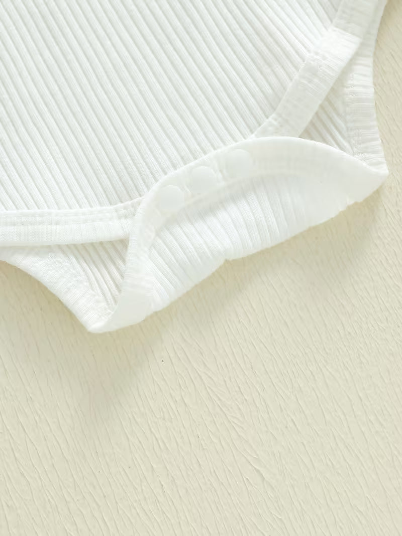 Charming Embroidered Romper Dress 2 Colors