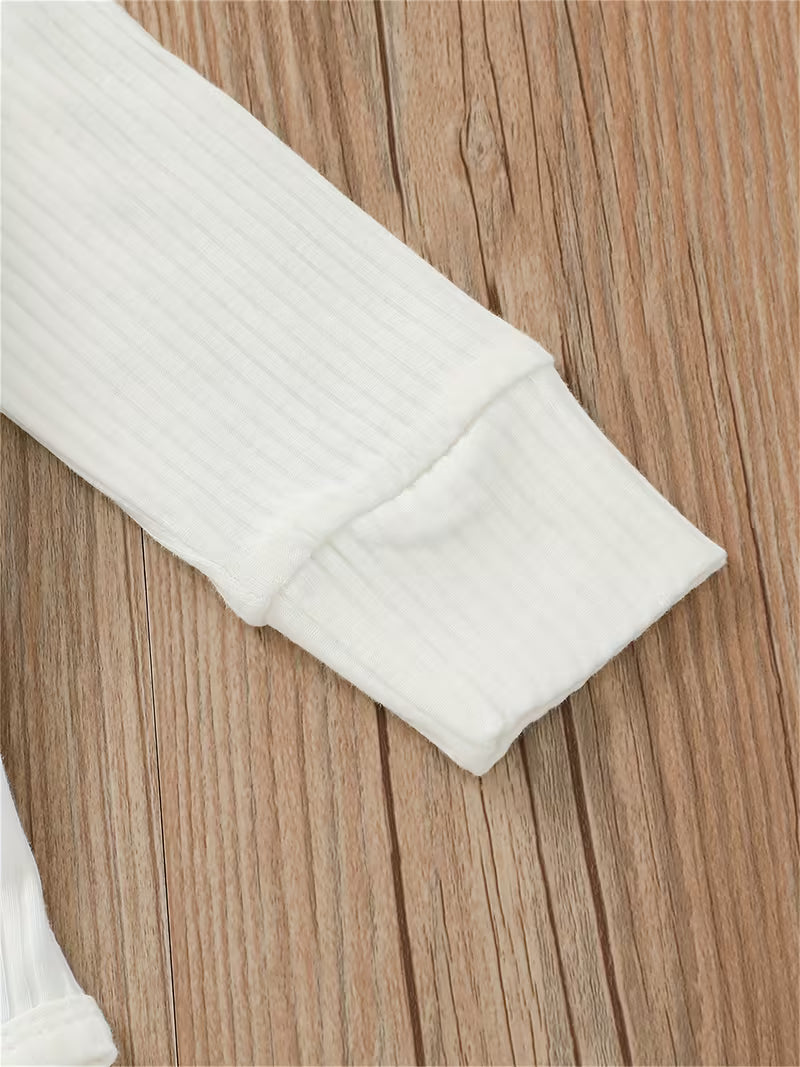 2 Pack Long Sleeve Ribbed Onsies