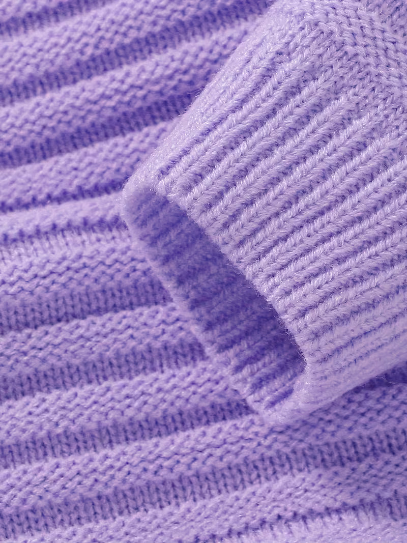 Cozy Cable Knit Sweater Romper