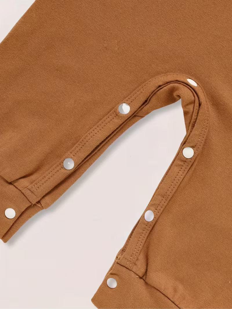 Adorable 2 PC Embroidered Deer Onepiece