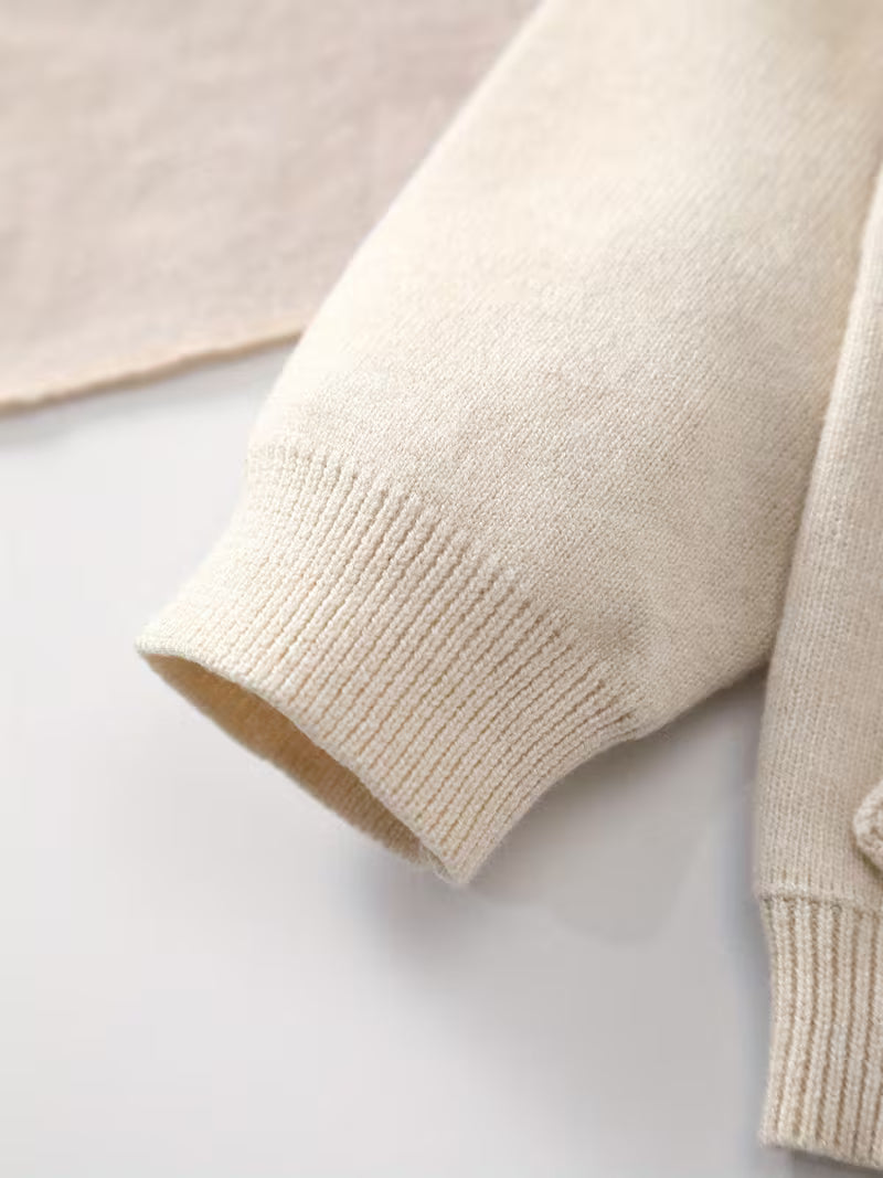 Charming Floral Cardigan Sweater