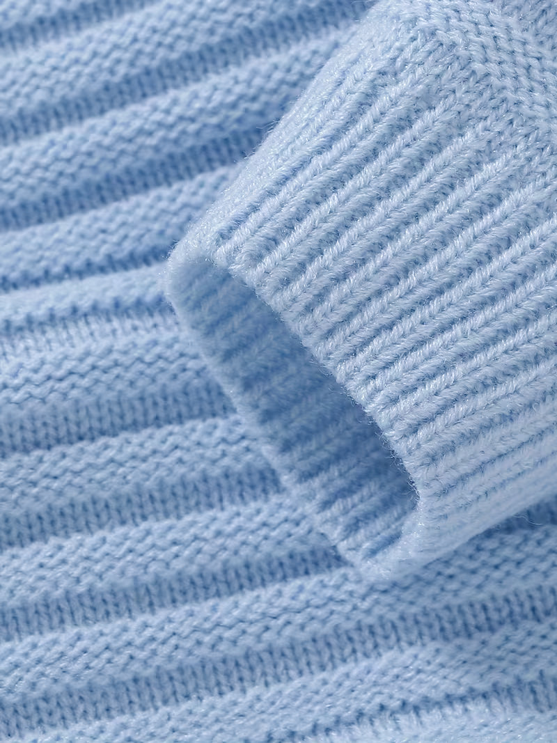 Cozy Cable Knit Sweater Romper