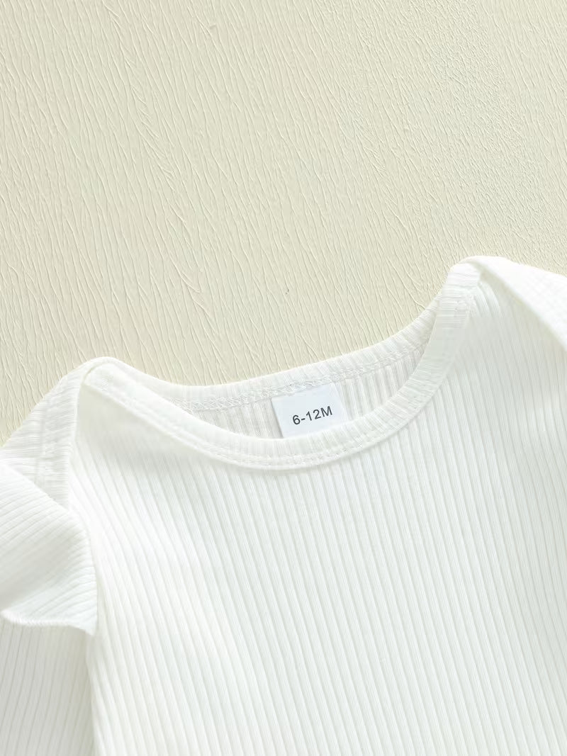 Charming Embroidered Romper Dress 2 Colors