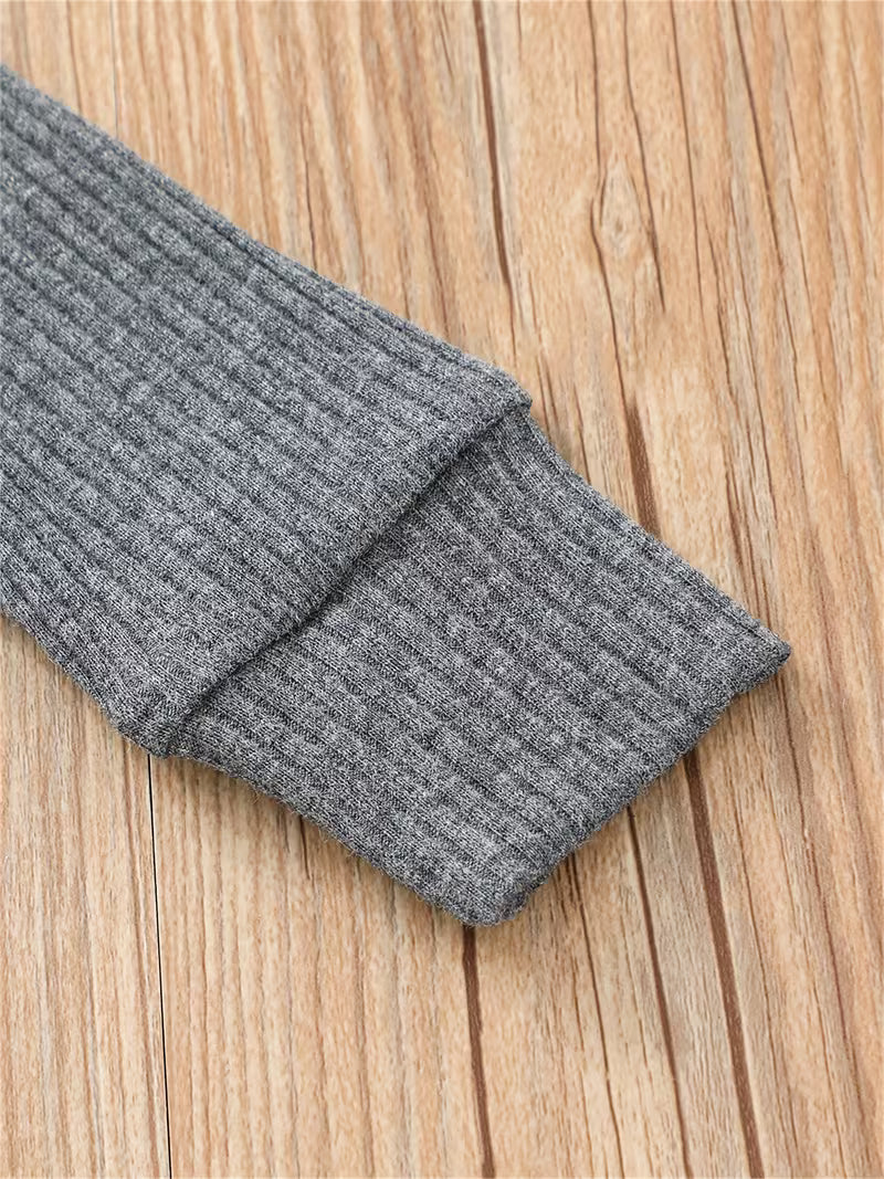 2 Pack Long Sleeve Ribbed Onsies