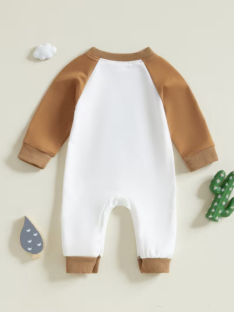 Cozy "New To The Herd" Cow Romper