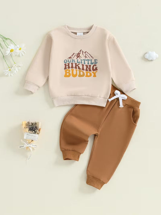 Cozy 2PC 'Our Little Hiking Buddy' Outfit
