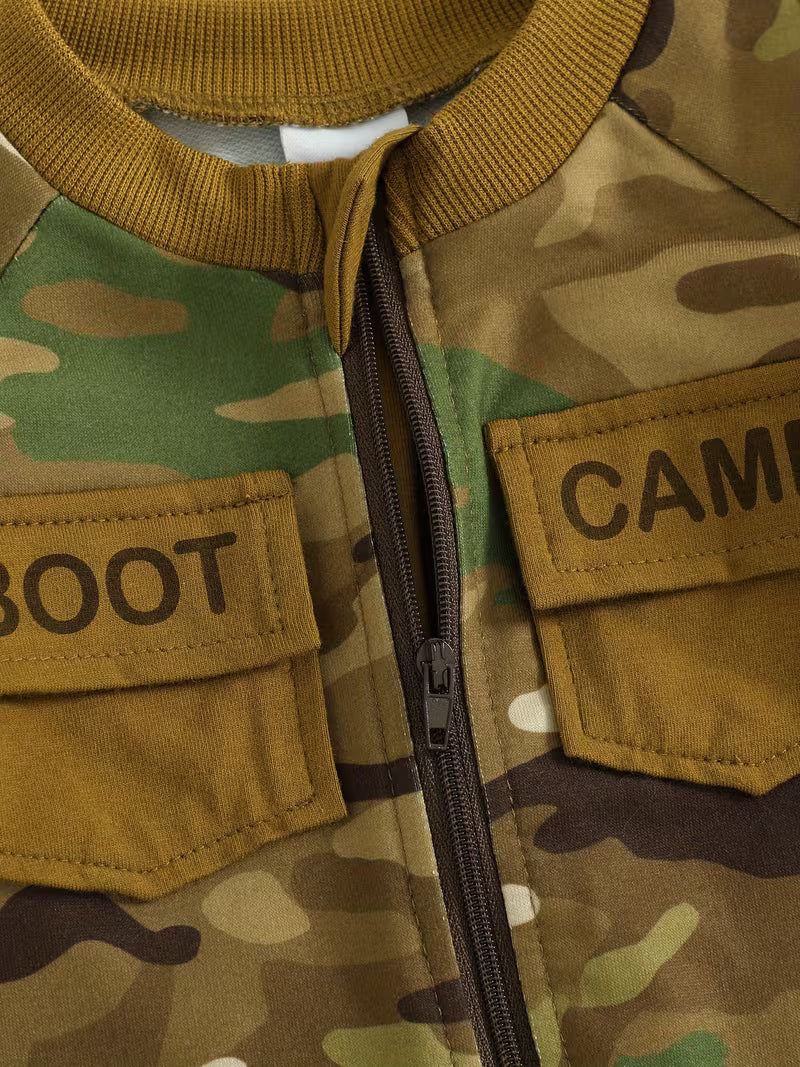 Camo Cutie:  Camouflage Army Jumpsuit